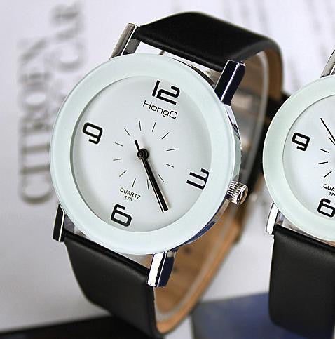 2017 Lereau Fashion Wristwatch Fashionable Unique Leather Watchband Watch Women Quartz Dress Watch