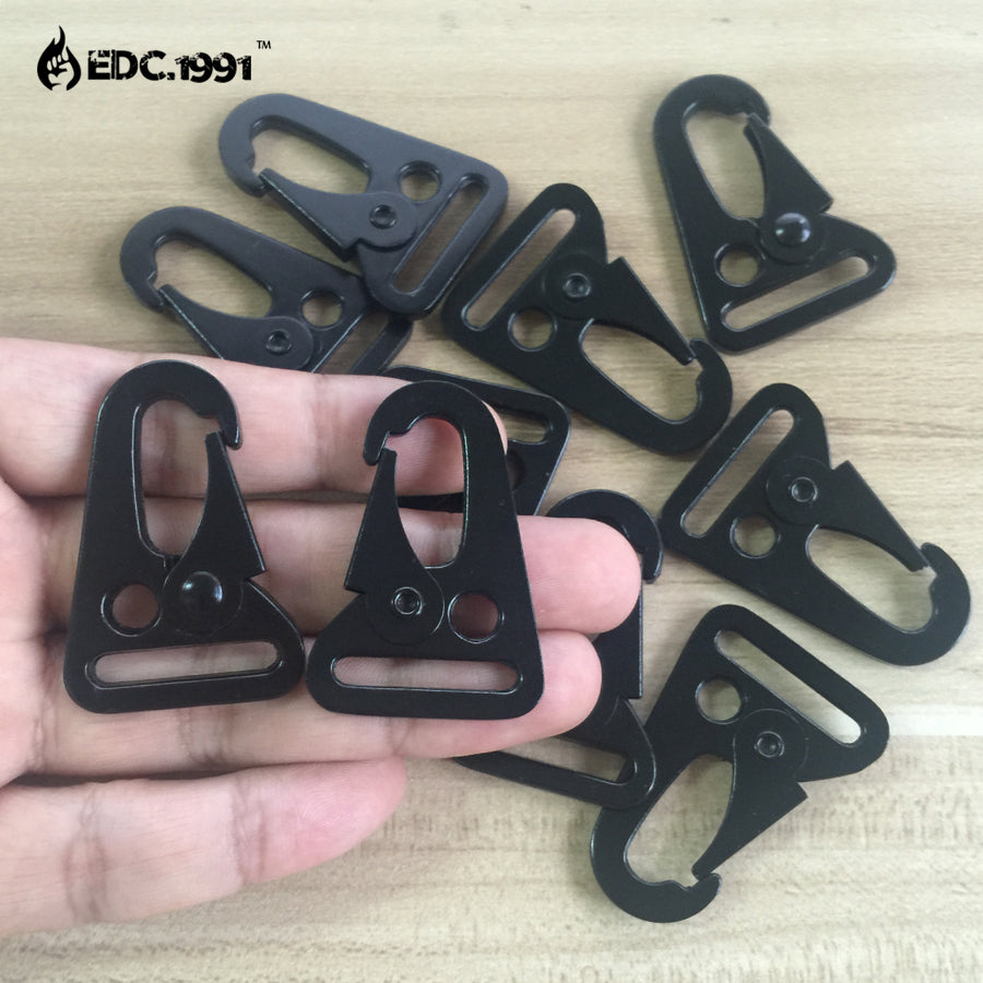 Hiking Backpack Clasp Olecranon Molle Hooks Camping Survival Gear EDC Tactical Carabiner Military Keychain Jewelry Accessories