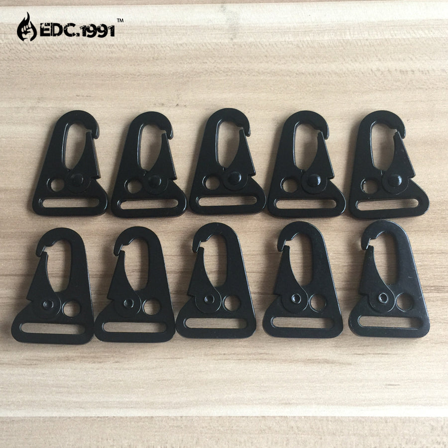 Hiking Backpack Clasp Olecranon Molle Hooks Camping Survival Gear EDC Tactical Carabiner Military Keychain Jewelry Accessories