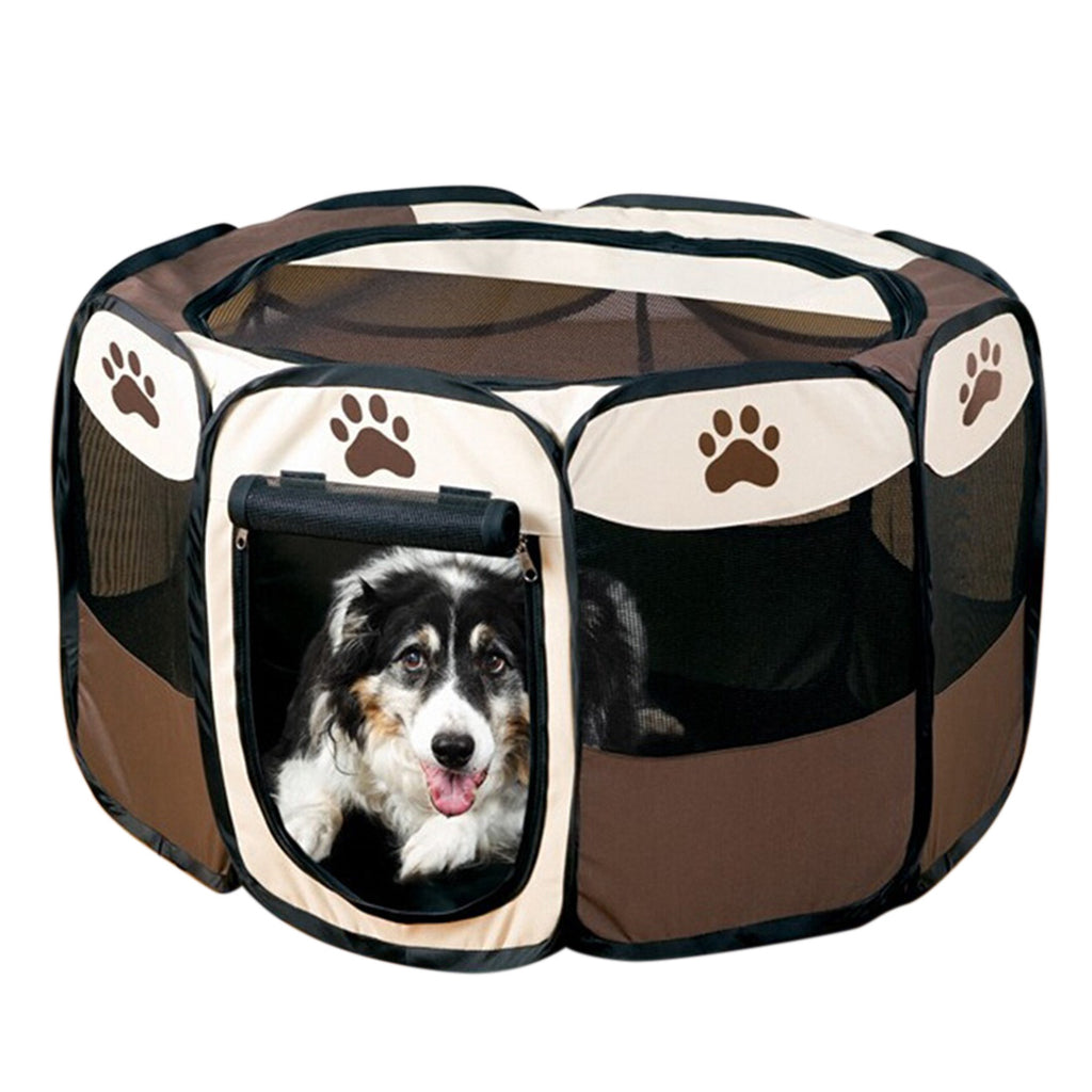 Hot Sale!!! Folding Pet Cage Fence Dog Kennel Puppy Soft Playpen Exercise House Dog Supplies Pet Products