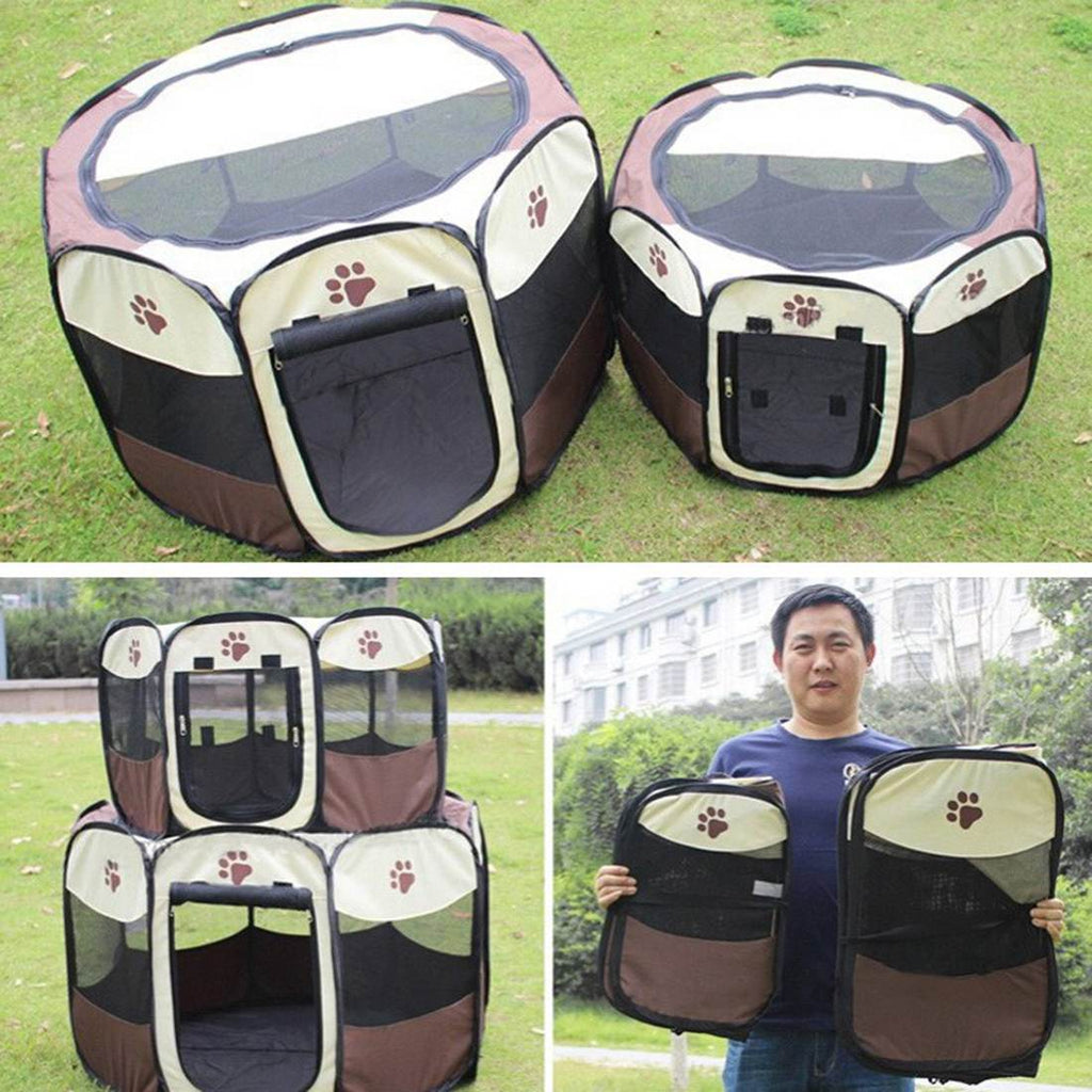 Hot Sale!!! Folding Pet Cage Fence Dog Kennel Puppy Soft Playpen Exercise House Dog Supplies Pet Products