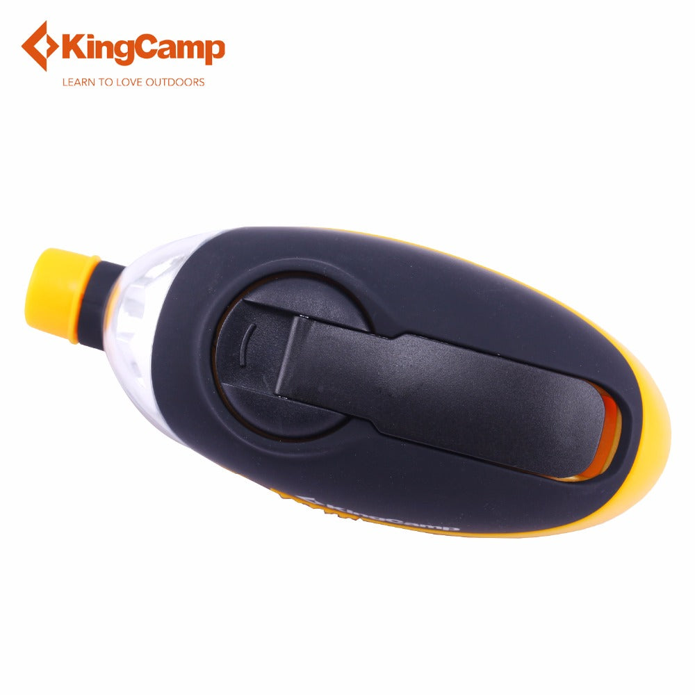 KingCamp Multi-function Camping Latern Emergency Auto Safety Tool 3LEDs Built-in Windshield Hammer Seatbelt Cutter (black)