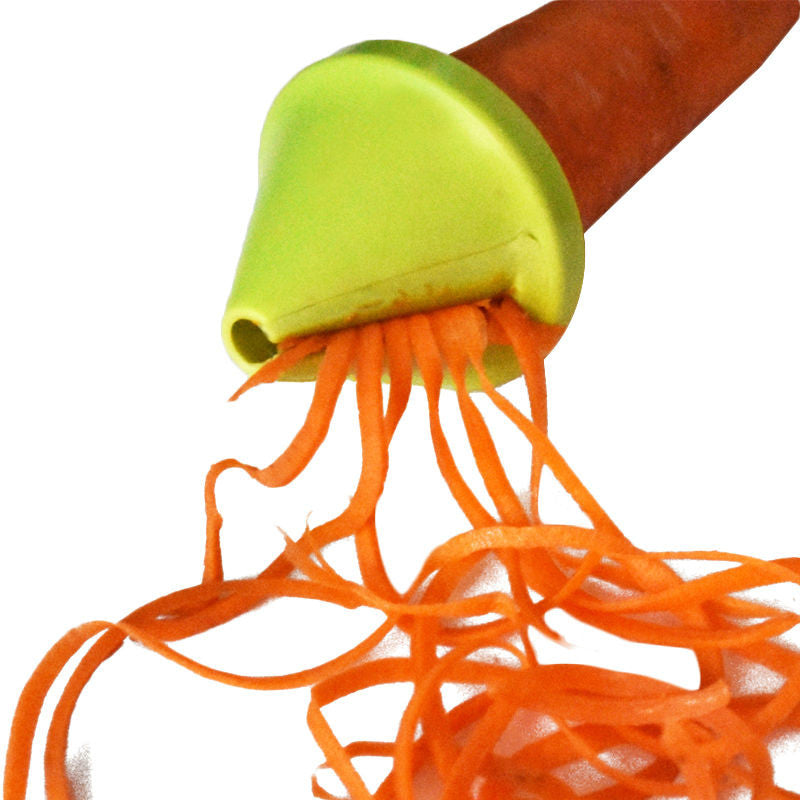 Kitchen Tools Accessories Gadget Funnel Model Spiral Slicer Vegetable Shred Device Cooking Salad Carrot Radish Cutter 1pcs JJ533