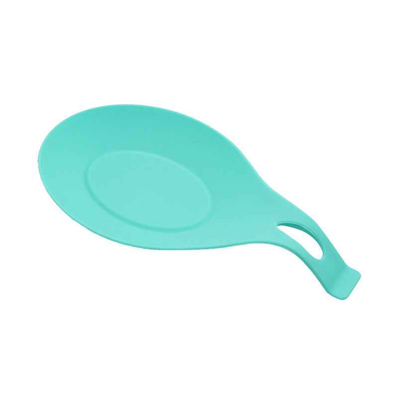 Silicone Spoon Insulation Mat Silicone Heat Resistant Placemat Drink Glass Coaster Tray Spoon Pad Kitchen Accessories