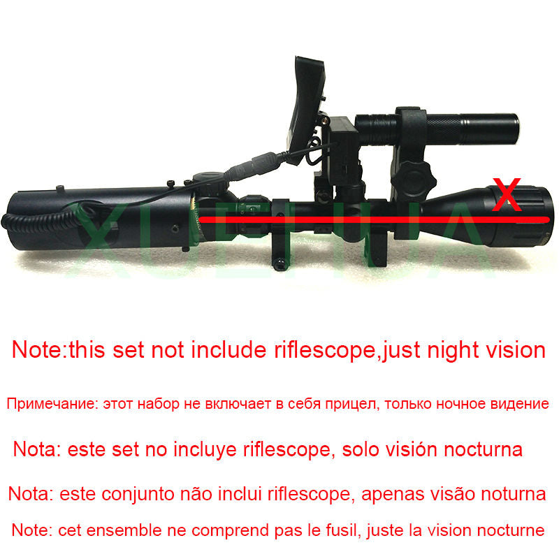 Upgrade Outdoor Hunting Optics Sight Tactical digital Infrared night vision telescope binoculars with  LCD use in day and night