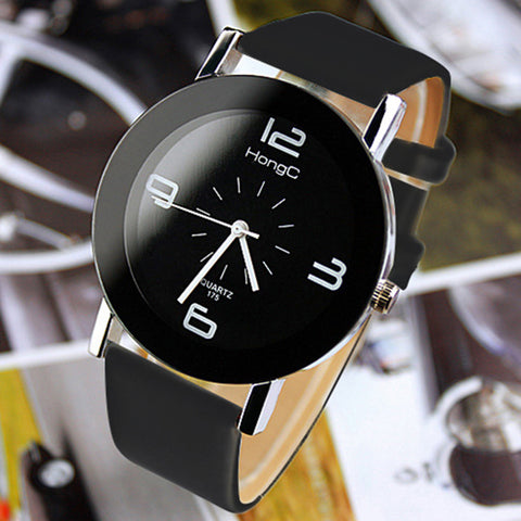2017 Lereau Fashion Wristwatch Fashionable Unique Leather Watchband Watch Women Quartz Dress Watch