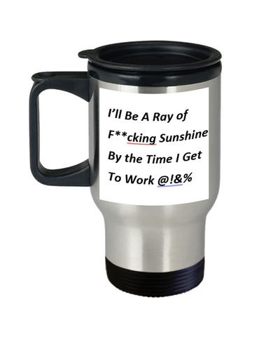 Ray of Sunshine Travel Coffee Mug