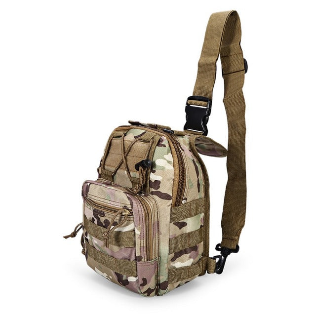 9 Color 600D Military Tactical Backpack, Camping Hiking Camouflage Bag Hunting Backpack Utility
