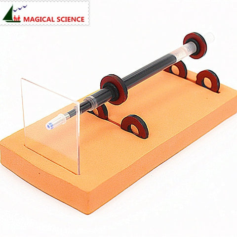 Physical experiment homemade Magnetic Levitation pen DIY materials, home school educational kit for kids & students